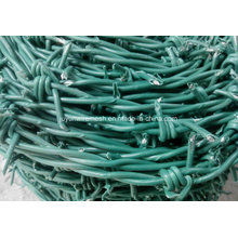 Arame farpado galvanizado / Arame farpado revestido de PVC / Arame de Barbela